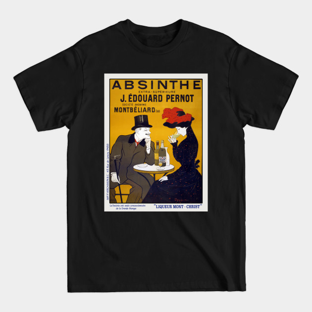 Vintage French Absinthe Poster Advertisement - Absinthe - T-Shirt Vintage French Absinthe Poster Advertisement - Absinthe - T-Shirt