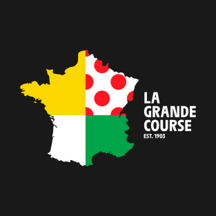 LA GRANDE COURSE MAP 2023 T-Shirt