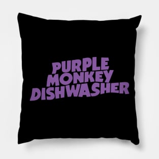 Purple Monkey Dishwasher Pillow