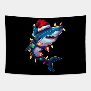 Shark Blue Giants Tapestry