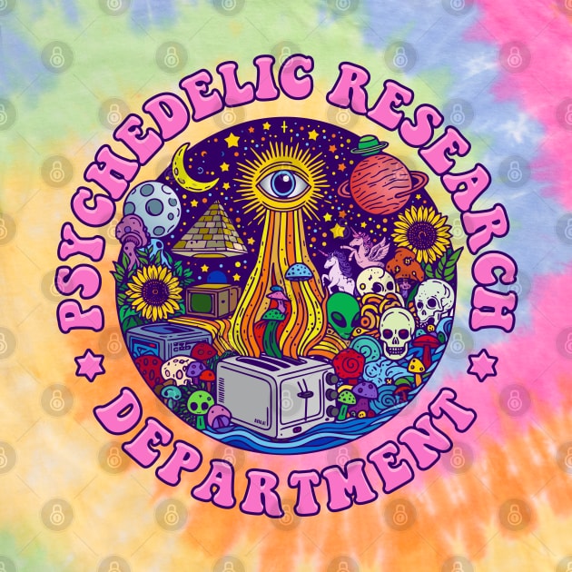 Psychedelic Research Department by DavesTees