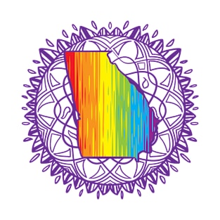 Georgia Mandala Pride T-Shirt