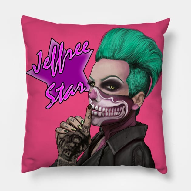 Jeffree Star Pillow by Sierrapuz