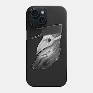 One for Sorrow - illustration Phone Case