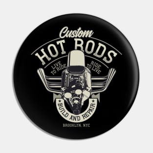 Custom Hot Rods Brooklyn Pin