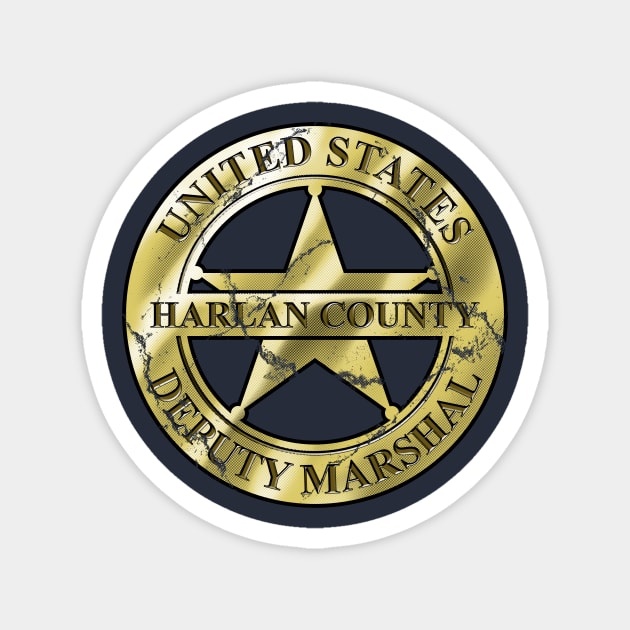 Harlan County Deputy Marshal Magnet by robotrobotROBOT