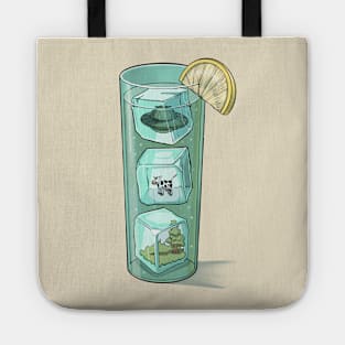 Cocktail abduction Tote