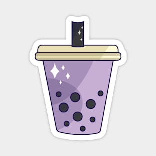 Taro Boba Magnet