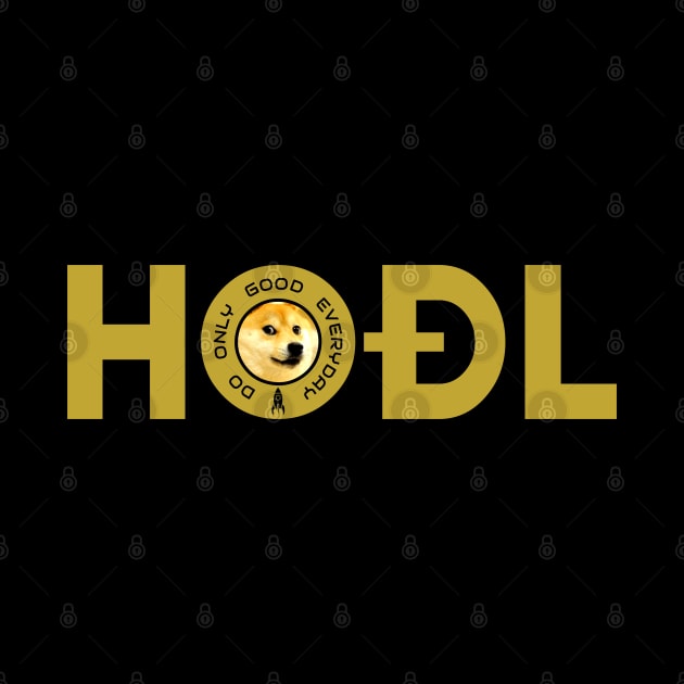 HODL DOGE CRYPTO by INpressMerch