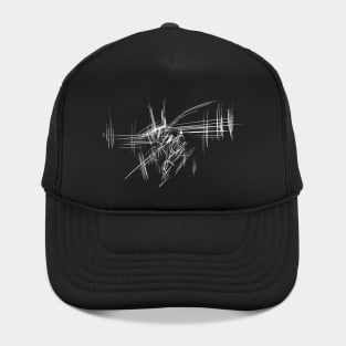 abstract guitar Hat