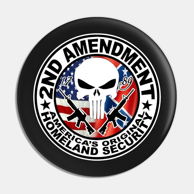 2nd Amendment Pin by  The best hard hat stickers 