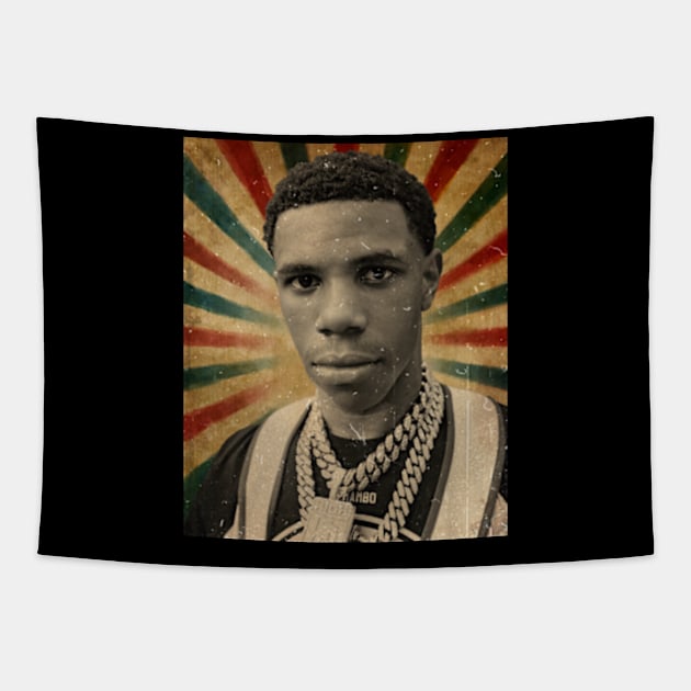 A boogie wit da hoodie - Photo Vintage Style Tapestry by Janji Joni