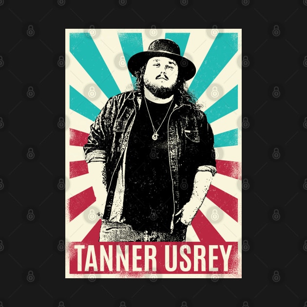 Vintage Retro Tanner Usrey by Bengkel Band