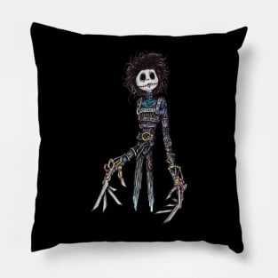 Jack Scissor Hands MASH UP!! Pillow