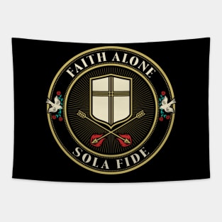 Faith alone Tapestry