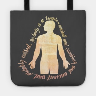 My body is a temple Tote