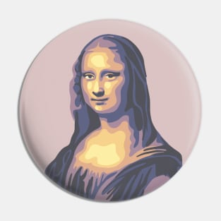 Mona Lisa Pin