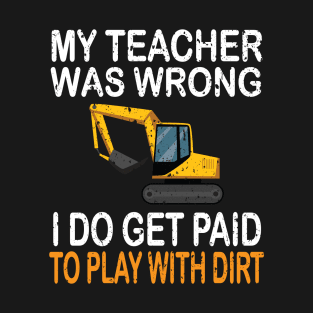 excavator gifts T-Shirt