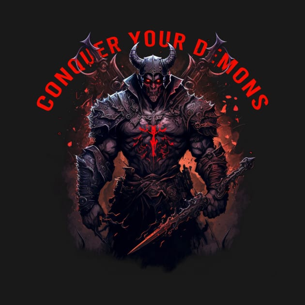 Conquer Your Demons by Abili-Tees