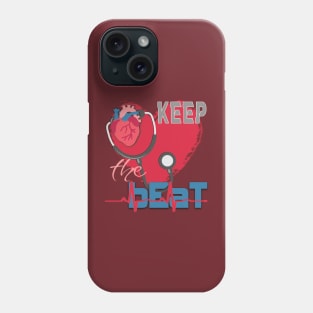 Heart disease awareness month Phone Case