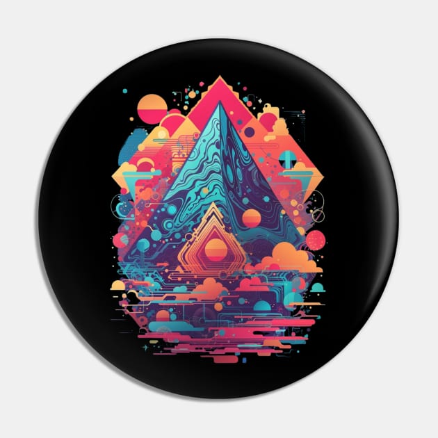 Abstract Geometric Design Pin by Trip Tank