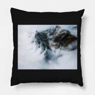 Sea of Clouds - Landscape Photography Pillow