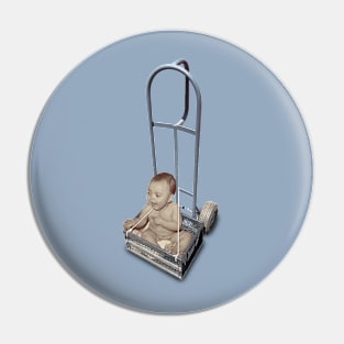 On-the-Go Baby Chariot by Dystopomart Pin