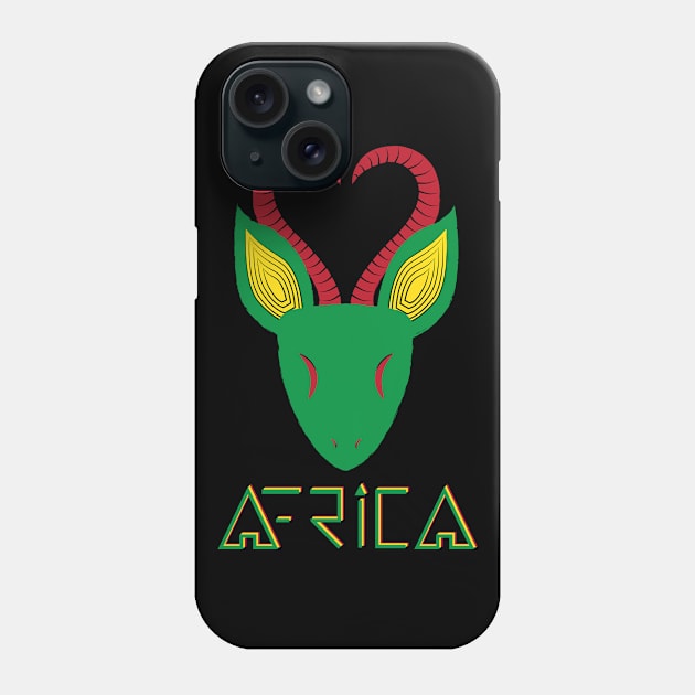 Africa Design Phone Case by Creative Style Studios