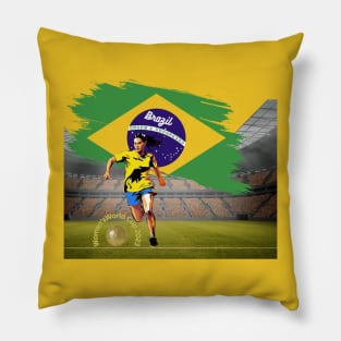 Brazil T-Shirt, Unisex T-Shirt, Women’s World Cup, soccer t-shirts, football t-shirts, women’s football, Brazil national football team Pillow