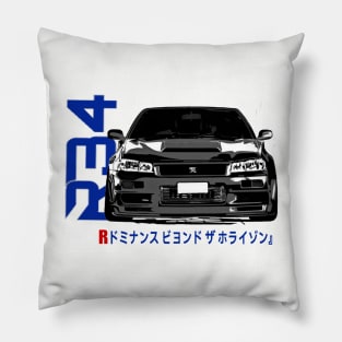 Gtr 34 nismo Pillow