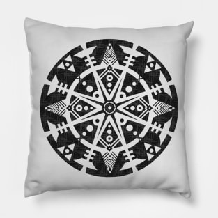 Tribal Mandala Pillow