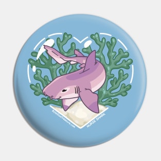 DOLLOP, the Nurse Shark Pin