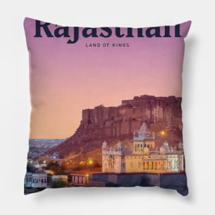 Visit Rajasthan Pillow