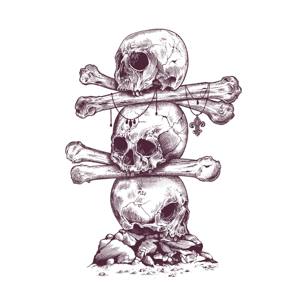 Skull Totem by rcaldwell