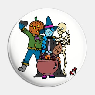 Spooky Selfie Pin