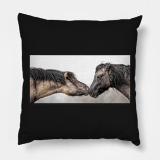 Small Horses, Big Attitudes Pillow