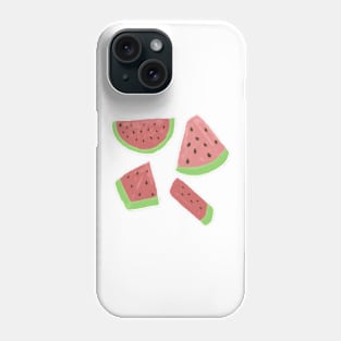 Watermelon Cut in Half Phone Case