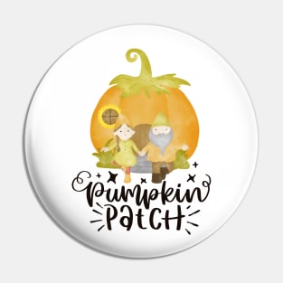 Pumpkin Patch Gnomes Pin