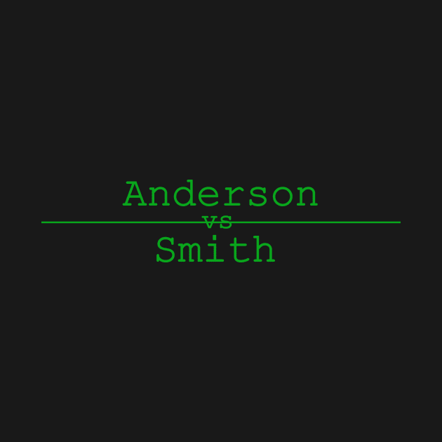 anderson versus smith by NotComplainingJustAsking