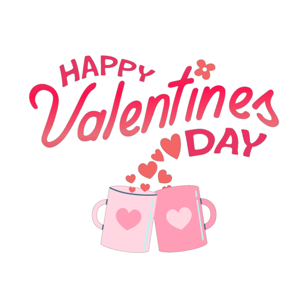 Happy Valentines Day - Cheers! by Trendy-Now