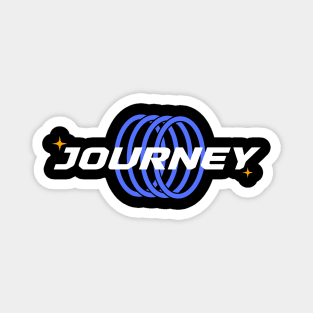 Journey // Blue Ring Magnet