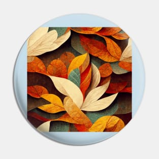 Fallen Autumn Leaves Pin