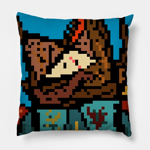 Wanderer Pillow by Dwarf's forge