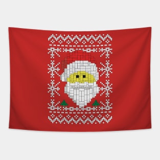 Santa ugly sweater Tapestry