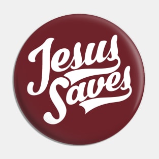 Jesus Saves Pin