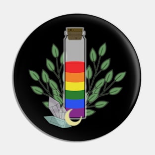 LGBTQIA+ Potion Pin