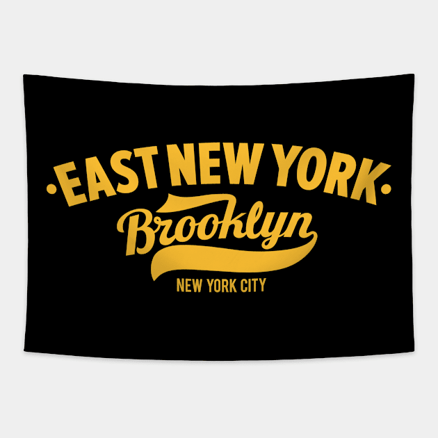 „East New York“ Brooklyn - New York City Neighborhood Tapestry by Boogosh