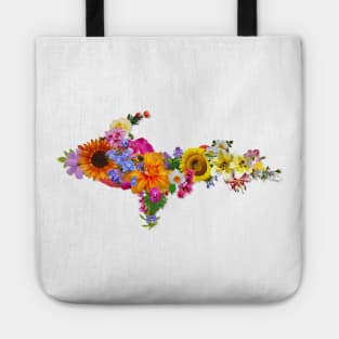 Upper Peninsula Floral Tote