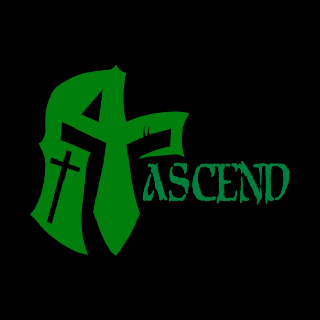 ASCEND Green with Cross by Ascension Threads