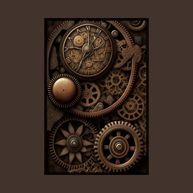 Steampunk Engine by Abili-Tees